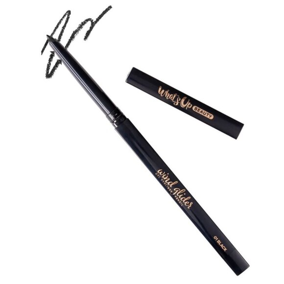 Whats Up Beauty Wind Glider Gel Eyeliner 01 Black Vegan Clean Retractable Pencil - Picture 9 of 9